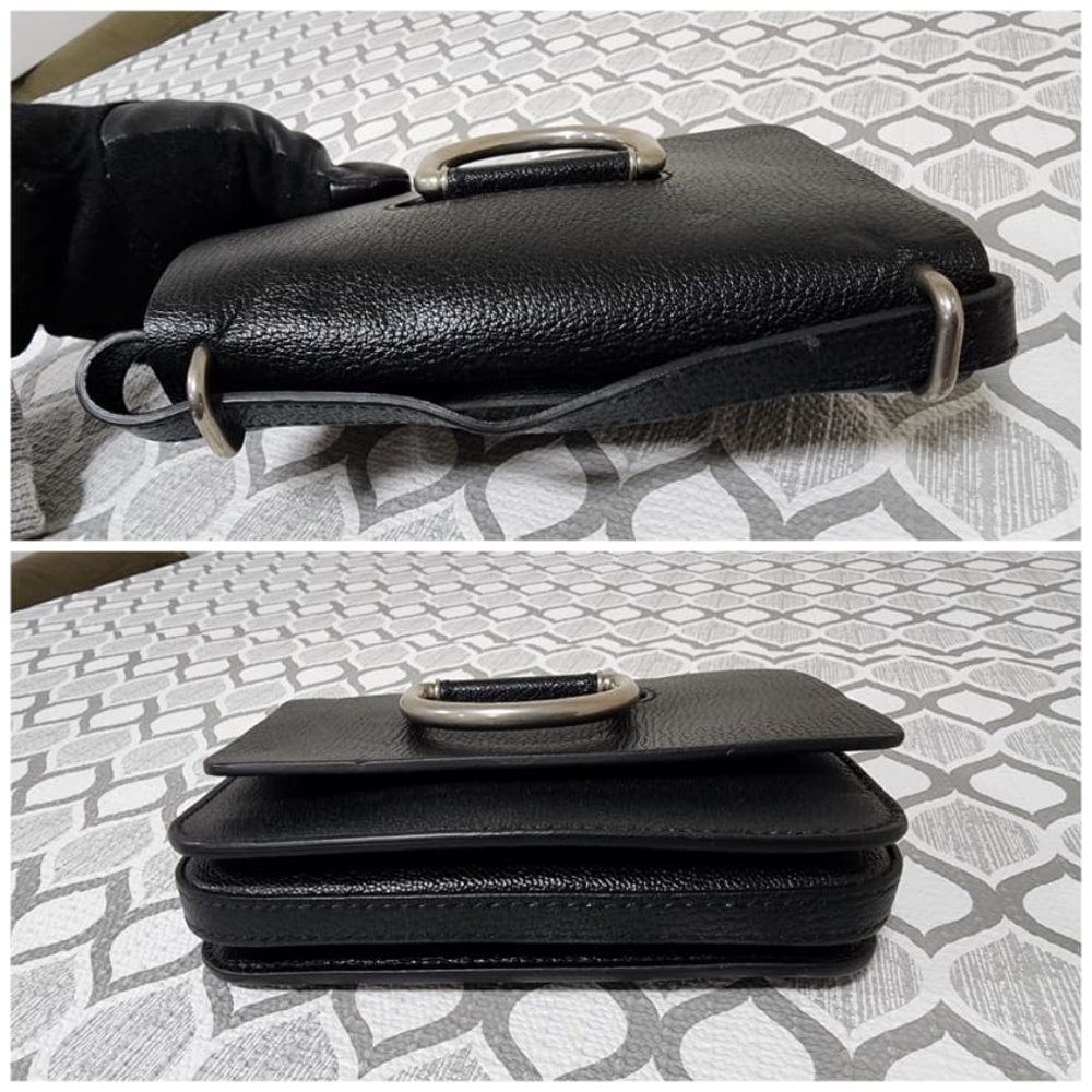 Authentic Burberry Leather Mini D-Ring Crossbody … - image 8